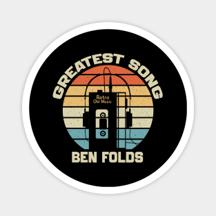 Ben Folds Vintage Magnet